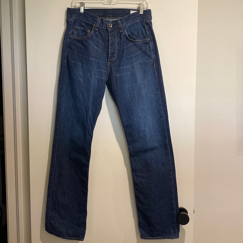 Rag & Bone men’s slim straight blue jeans sz 32
